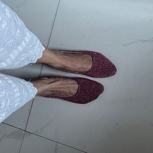 Sparkling Glitter Ballet Flats