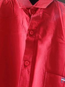 Classic Red Men's Shirt