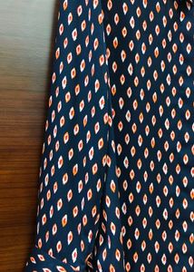 Patterned Button-Up Shirt for Her