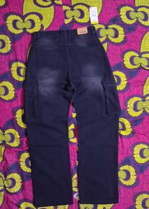 🔥 Yousta Men's Black Cargo Pants | Brand New | Ne