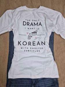 korean drama graphic tee💜