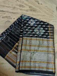 Elegant Black Saree