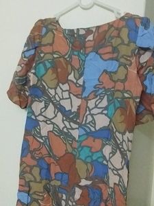 Short Dress Imported Multicolour