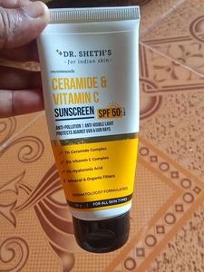 Dr. Seth's Ceramide & Vitamin C Sunscreen SPF 50+