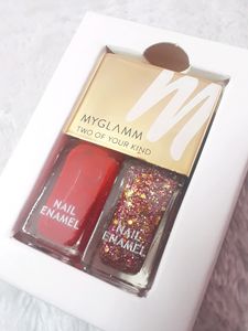 Myglamm Nail Enamel Duo Steel the Show