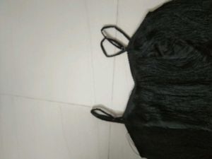 Black Fringed Flapper Dress