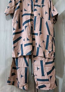 Printed Pajama Set