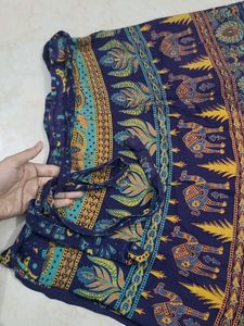 Ethnic Jaipuri beautiful A-line shaped wrapskirt