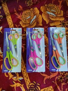 2 pcs Big And Small Stainless Steel Scissors