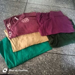 5 Assorted color salwar