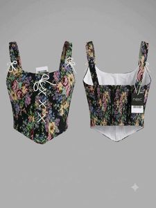 Floral Corset Top