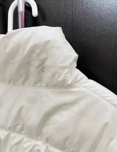 Pearly White Puffy Jacket