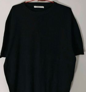 KOREAN Black Knit Tshirt ✨🖤