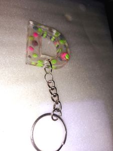 Any1Resin Letter Keychains - Handmade Initial Cha
