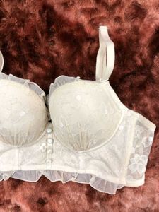 Delicate Lace &amp; Ruffle Bra