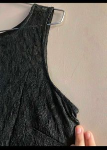 Ajio Black Dress Bust 34-36