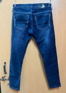 Dark Blue Slim Fit Denim Jeans