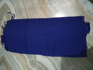 Blue Silk Cotton Saree