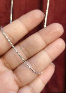 Elegant Silver Chain Necklace