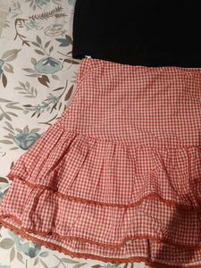 skirt with tank top