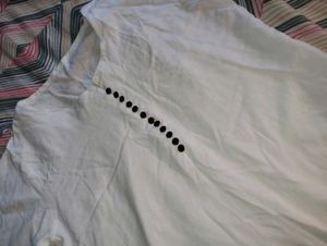 Elegant White Cotton Kurta
