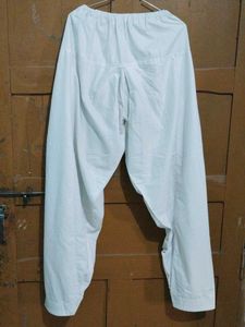 Comfortable White Ethnic Salwar Pants