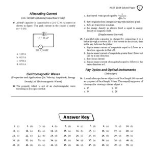 37yrs NEET UG Physics PYQS solved PW