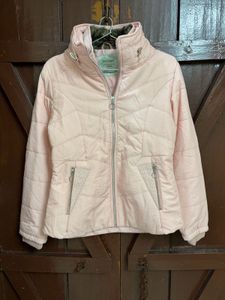 Women's Pink Puffer Jacket
