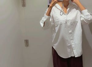 Classic White Oversized Shirt