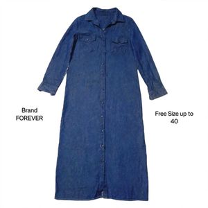 Denim Shirt Dress