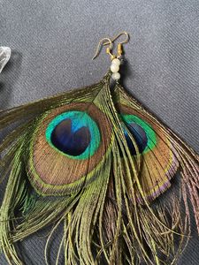 BrandNew Set Of Earrings N Pearled Hair Deco