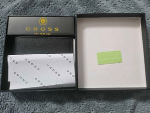 Cross: Classic Black Bi-Fold Wallet