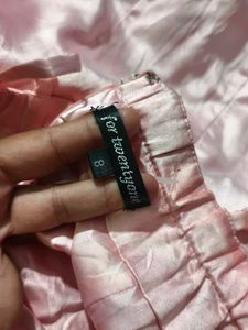 I. Chic Pink Ruched Party Dress