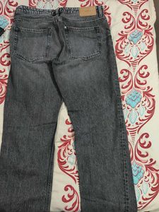 Classic Grey Wash Denim Jeans