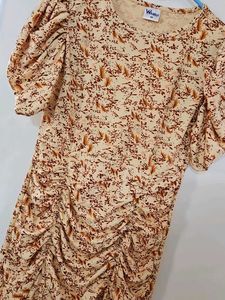 Floral Print Midi Dress