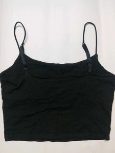 Black Crop/Bra Top