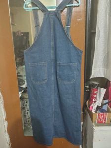 Denim Overall Dress