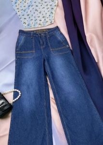 Authentic 80's Korean Style Roadster Flared Denim