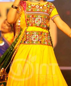 Vibrant Embroidered Lehenga Choli Set