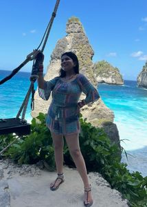 Boho Print Jumpsuit, top and shorts s
