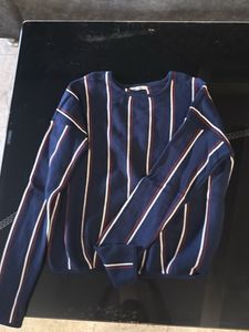 Stylish Striped Long-Sleeve Top