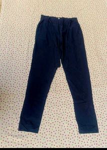 Orange &amp; Navy Blue Kurta Set