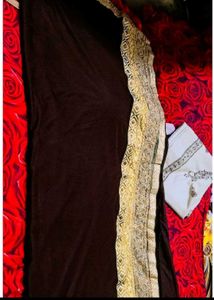 Elegant Brown Saree