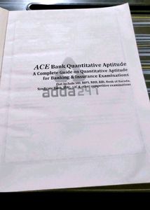 Adda 247 Book Quant For All Competitive Exam