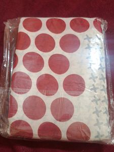 Red Polka Dot Saree