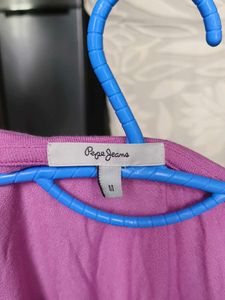 Chic Pink Bell Sleeve Top