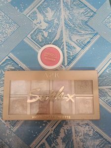 APK Highlighter Palette(with free gift blusher)