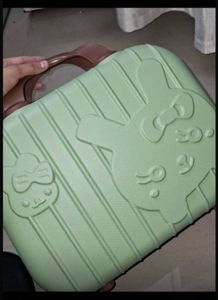 Cute Mint Green Travel Vanity Case