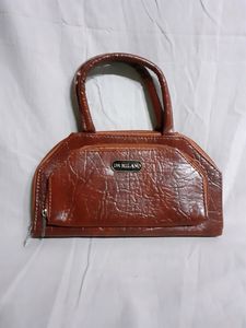 Brown Leather Clutches Women's Purse Girl's Wallet