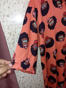 Men's Designer Graphic Print Shirt